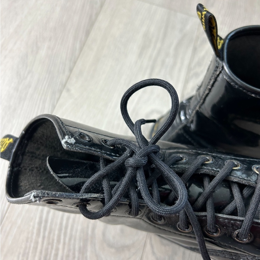 Dr. Marten 1460 8-Eye Patent Leather Combat Boots - Picture 10 of 13